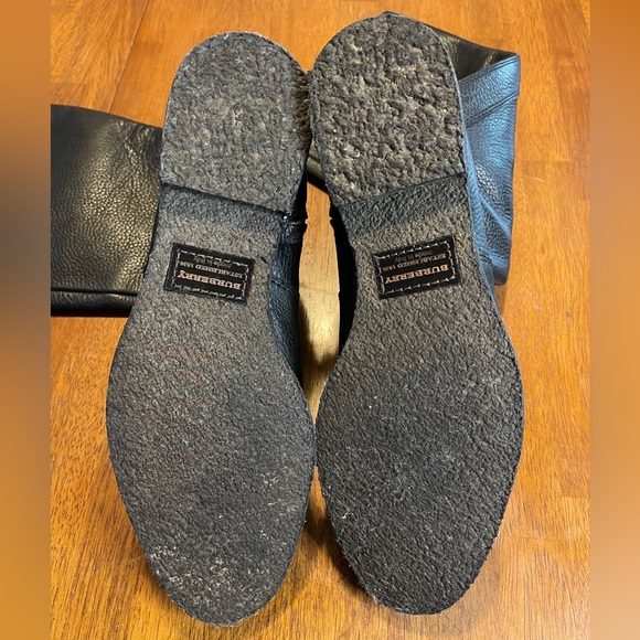 BURBERRY EQUESTRIAN RIDING TALL LEATHER BOOTS *EUC* - Picture 7 of 14